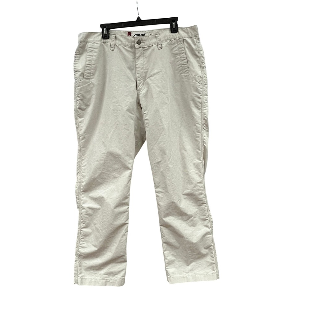 Mountain Khakis Broadway Fit Pants Mens 38x30 Beige Straight Leg Chino Gusset